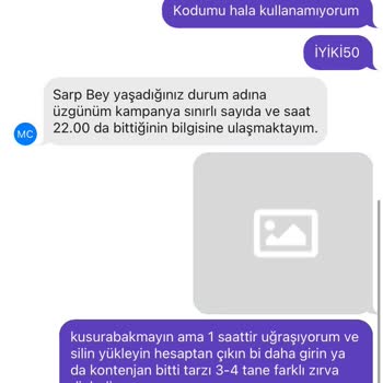 Getir Canlı Desteğin Yetersizliği