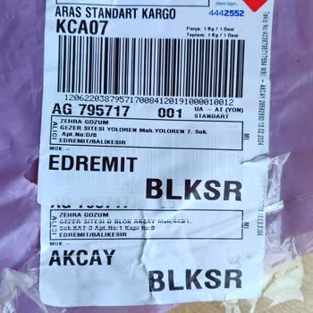 Aras Kargo Kendi Yanlışlığını Müşterisine Yüklüyor