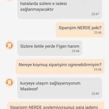 Trendyol Yemek Şikayetim Var R