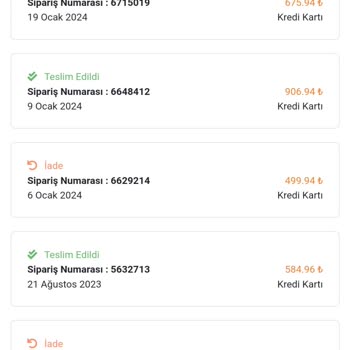 Modamizbir.com Para Kartımdan Çekildi, Ama Siparişler Kısmı Boş Ve Bana Mesaj Gelme