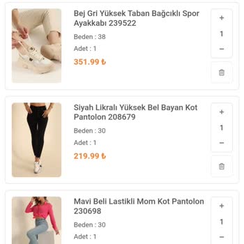 Modamizbir.com Para Kartımdan Çekildi, Ama Siparişler Kısmı Boş Ve Bana Mesaj Gelme