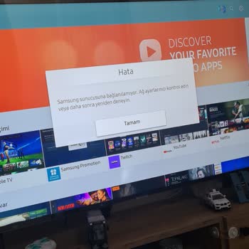 Samsung TV Bağlantı Ve Uygulama Sorunu
