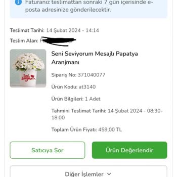 Çiçek Sepeti'nden Artık Bir Şeyler Alınmaz