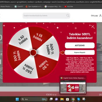 English Home Yanıltıcı Kampanya Ve İndirim Aldatmacası