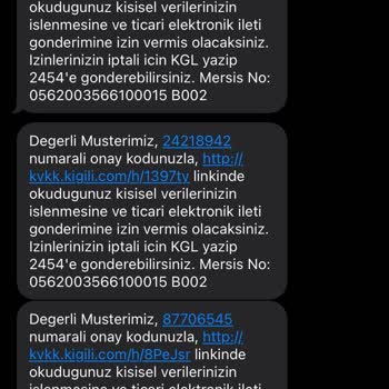 Kahve Dünyası Spam Mesajlar Ve Kullanıcı Güvenliği İle İlgili Şikayet