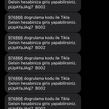 Kiğılı Giyim Spam Mesajlar Ve Kullanıcı Güvenliği İle İlgili Şikayet