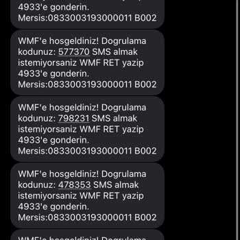 Kiğılı Giyim Spam Mesajlar Ve Kullanıcı Güvenliği İle İlgili Şikayet
