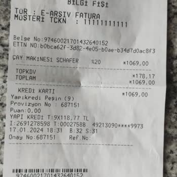 Schafer Çaycı Kireç Sorunu