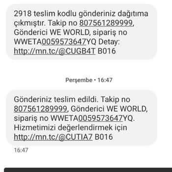 MNG İzsan Şube Kargomu Bana Teslim Etmedi Kargo Kayboldu