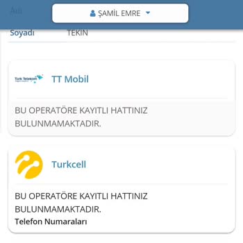 Vodafone Mobil Hattım E- Devlette Gözükmüyor