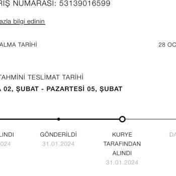 Zara Kayıp Paketine Ücret İadesi Yapmıyor!
