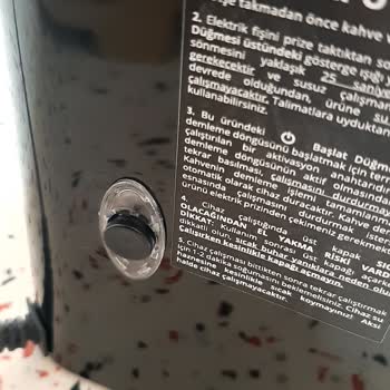 Korkmaz Mutfak Eşyaları Korkmaz Elektra Midi Filtre Kahve Makinesi İlk Günden Bozuldu!