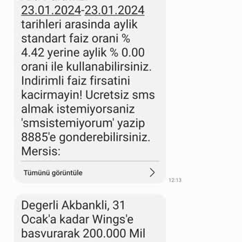 Akbank %0 Fazılı Artı Para Saçmalığı