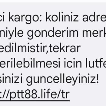 Koliniz Adres Nedeniyle Gönderim Merkezine İletilmiştir