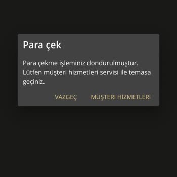 Casinometropol Hesabım Para Çekme İşleminden Sonra Donduruldu