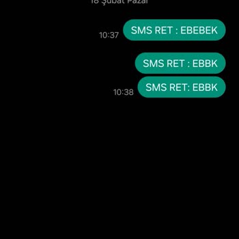 ebebek İstenmeyen SMS Yağmuruna Son!