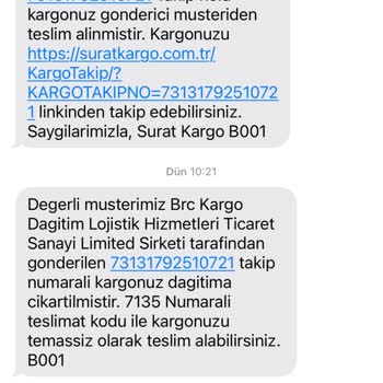 BRC Kargo Gönderdiği Farklı Ürünler