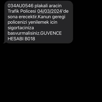 Güvence Hesabı Güvencehsb Tarafından Başkalarına Ait Araç Plaka Bilgileri Geliyor