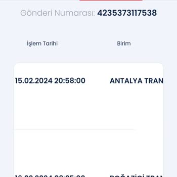Aras Kargo Boğaziçi Transfer Merkezi