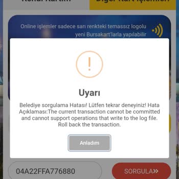 BURULAŞ Abonman Vize Yenileme Sorunu