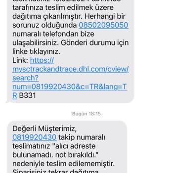 Koçtaş'ın DHL Lojistik Firması Ürünü Günlerdir Teslim Edemiyor
