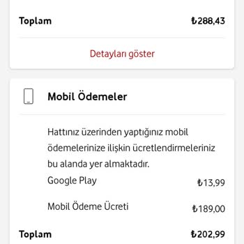 VizyonMobil Faturama İzinsiz Yansıyan Abonelik Ücreti!