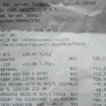A101 Son Tüketim Tarihli Ürünü Satarak İnsan Sağlığını Hiçe Sayıyorsunuz.