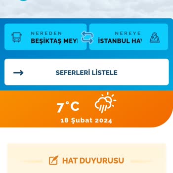 Havaist Beşiktaş Seferi İptali
