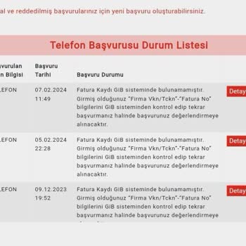 Gsb Telefon Desteği Fatura Kaydı Sorunu