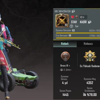 PUBG (Pubgmobile.com) Pubgm Hesabımı Geri İstiyorum Lütfen Yardımcı Olun