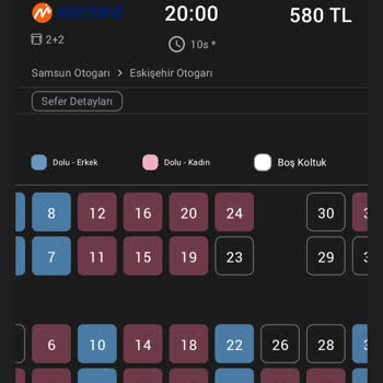 Metro Turizm Otobüsü Son Saatlerde 2+1 Den 2+2 Ye Çevirmek