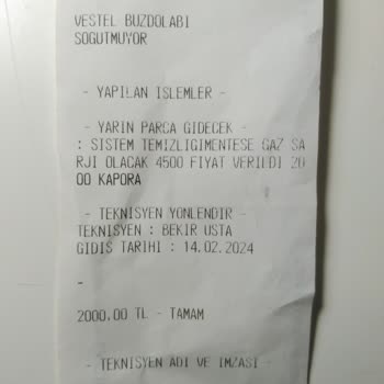 Vestel Yetkili Servisi Paranızı Alıyor Hizmetini Yapmıyor.