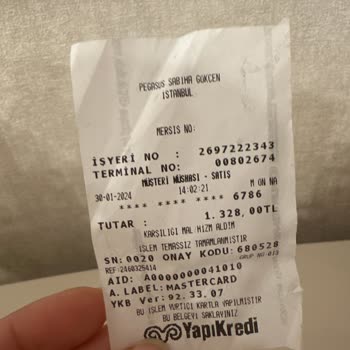 Pegasus Kabin Boy Valize Ücret İstenmesi