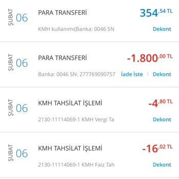 DENİZBANK'ın KMH Tahsilatı Adı Altında İnsanların Paralarını Alması