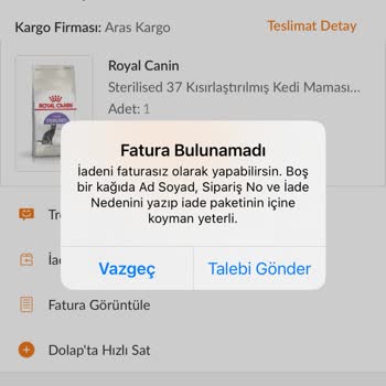 Trendyol'da Sahte Ürün