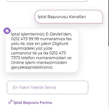 Tod Ve Digiturk İnternet Şikayeti