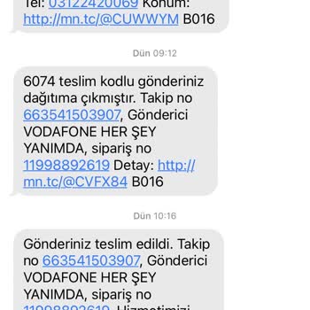 MNG Kargo Götürmediği Kargoyu Teslim Edildi Gösteriyor