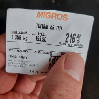 Migros'taki Balık Aldatmacası