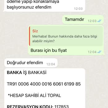 Sapanca Karamel Bungalov Ücret İadesi Verilmedi