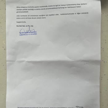 Vetrina Ves Deri Kullanıcı Hatası Olmadığı Halde Para İadesi Yapmıyor