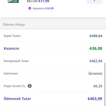 Getir Kampanyaya Dahil Olmama Rağmen, Katılmamışım Gibi Gösteriyor