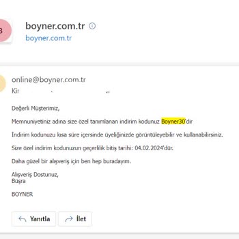 Boyner Stokta Olmayan Ürün Satıyor Ve Söz Verip Sözünde Durmuyor!