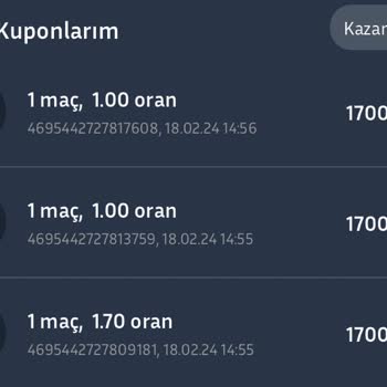 Oley.com Kupon Kazancımı Ödemiyor