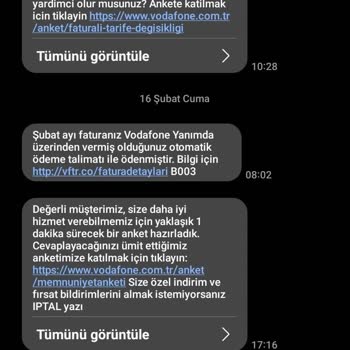 Vodafone Mobil Veri Kesintisi