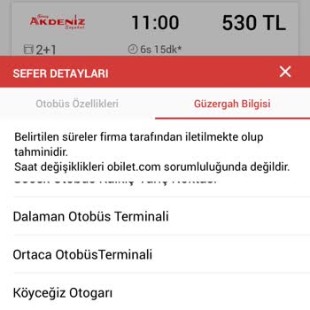 Obilet Sefer Saatleri Ve Mağduriyetim