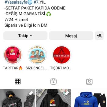 Modamilano.tr (Instagram) Kalitesiz Ürünler