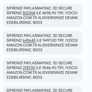 A101 Linki İle İyzico/amazon.com Adresinden Param Çekildi