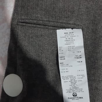 Moda Gülay (Bursa) Alarmı Çıkarılmayan Ceket
