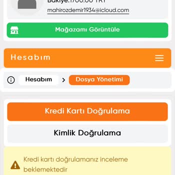 Kabasakalonline.com Siparişimi Tamamlayamıyorum. Kimlik Doğrulama Ve Kart Doğrulama.