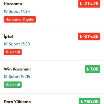 Şok Win 2 Adet Ücret Kesti